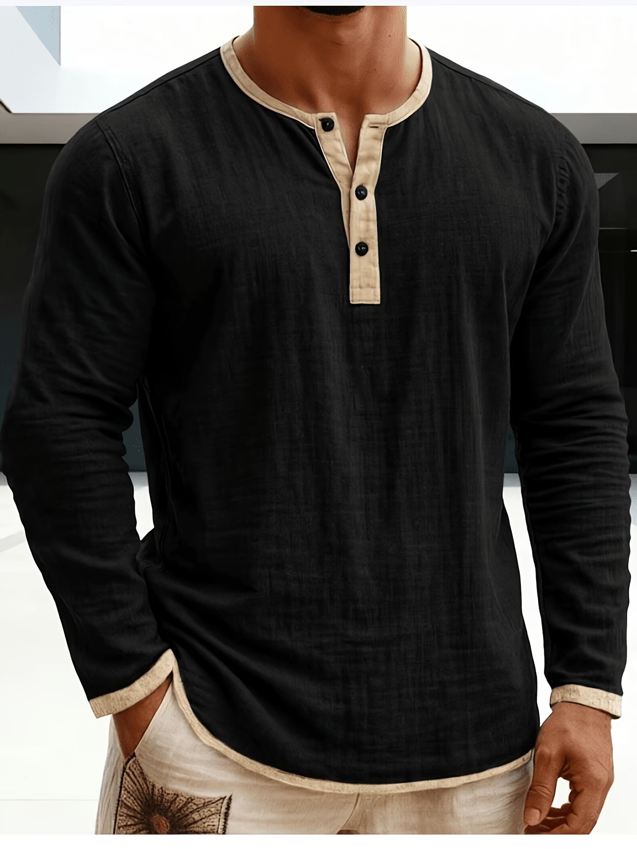 Henry | Classic Long Sleeve Button Shirt