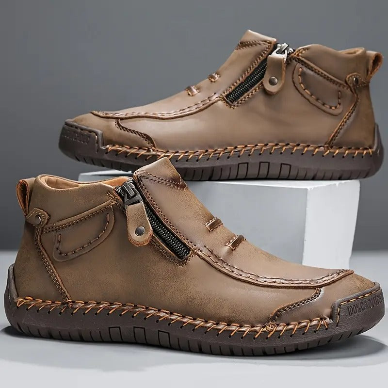 Men's Boots | Ankle Zip Closure