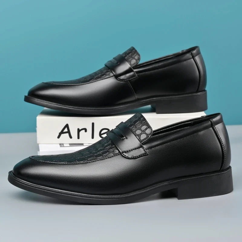 Dominic Leather Dress Loafers