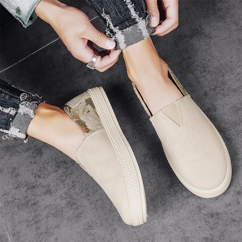 Louis Orthopedic Canvas Slip Ons