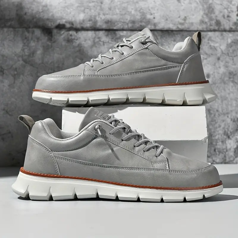 Men's Sneakers | Lace-Up Rounded Toe