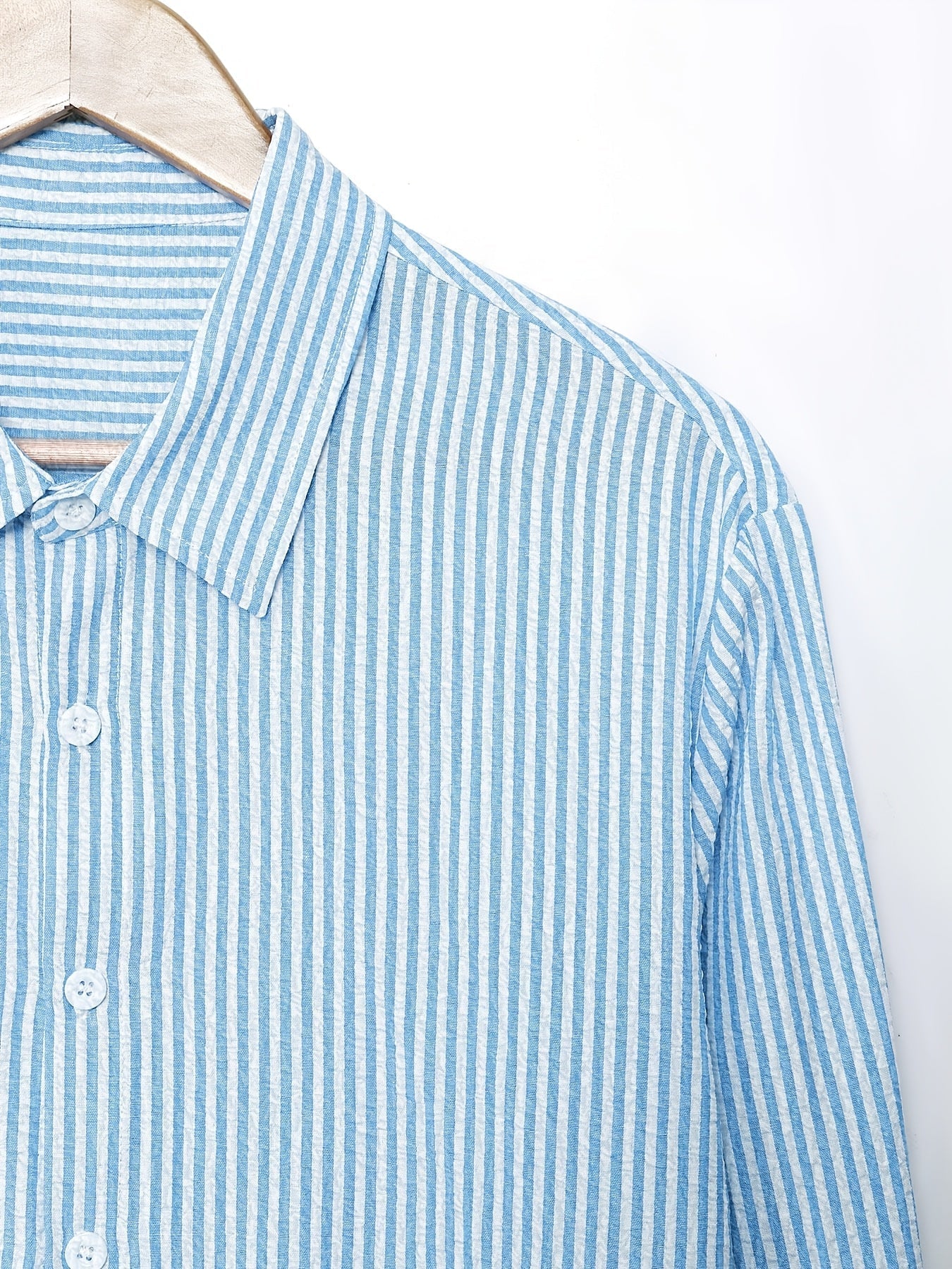 Reid | Refined Striped Long Sleeve Shirt