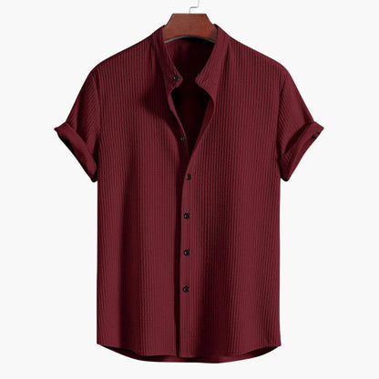 Griffin | Classic Refined Stand-Collar Shirt