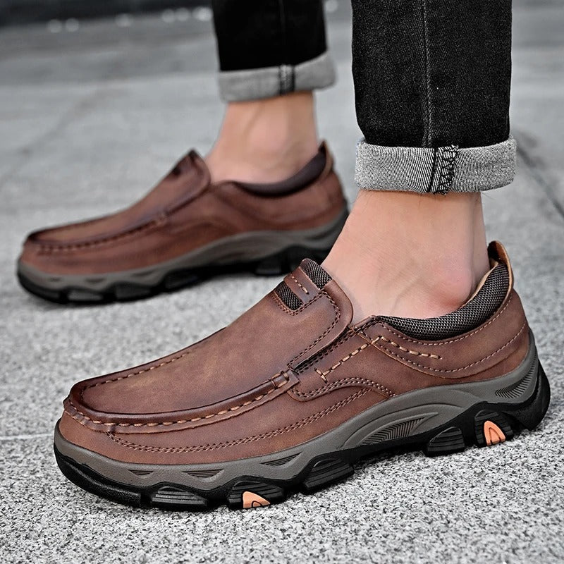 Men's Loafers| Slip-On Casual Round Toe