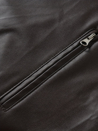 Marcus | Stand-Collar Moto Jacket