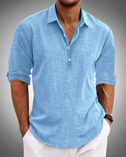 Caleb | Refined Button-Front Classic Shirt