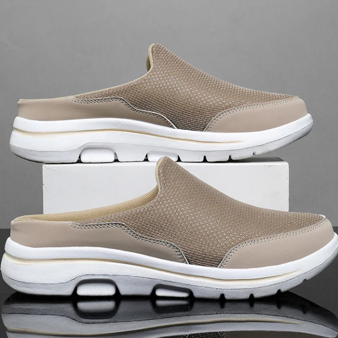 Men's  Sliders | Slip-On Mules Closed Toe Open Back