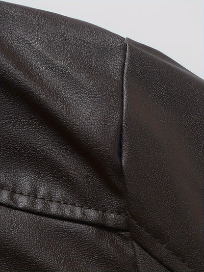 Marcus | Stand-Collar Moto Jacket