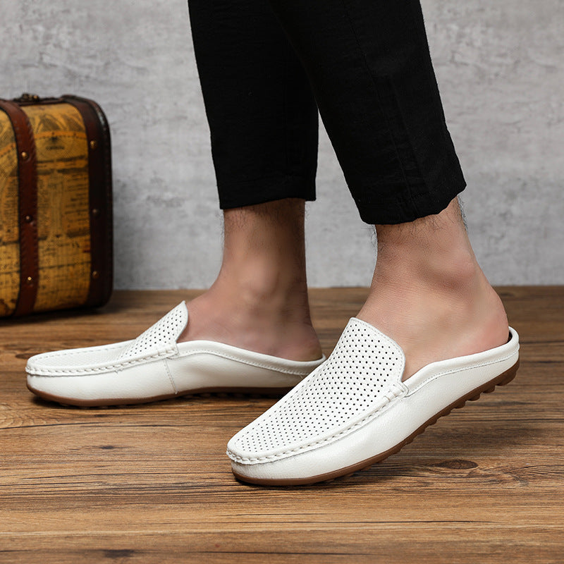 Men's Comfortable Loafers | Slip-On Perforated