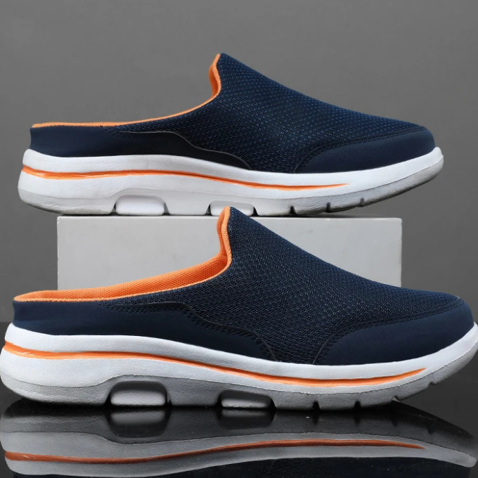 Men's  Sliders | Slip-On Mules Closed Toe Open Back