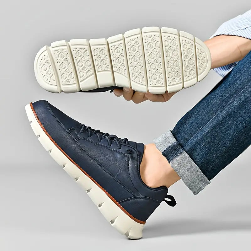 Men's Sneakers  | Lace-Up Rounded Toe