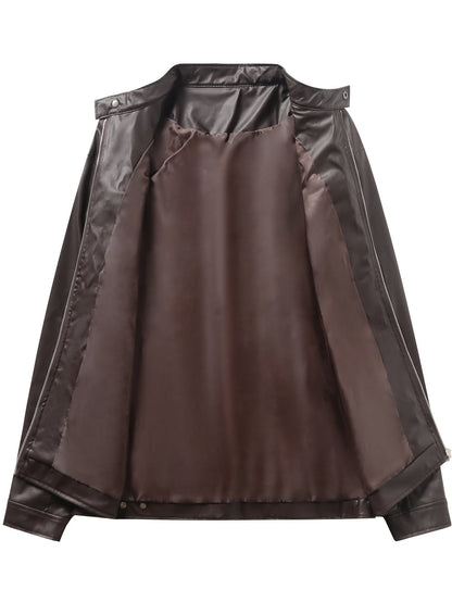 Marcus | Stand-Collar Moto Jacket