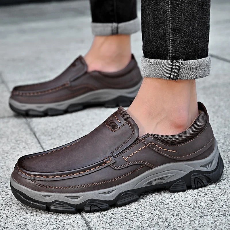 Men's Loafers| Slip-On Casual Round Toe