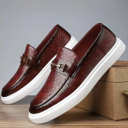 Men’s Loafers | Textured Slip-On Upper