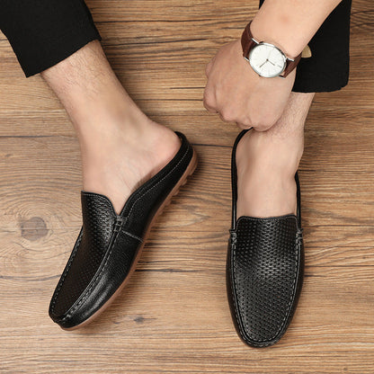 Men's Comfortable Loafers | Slip-On Perforated