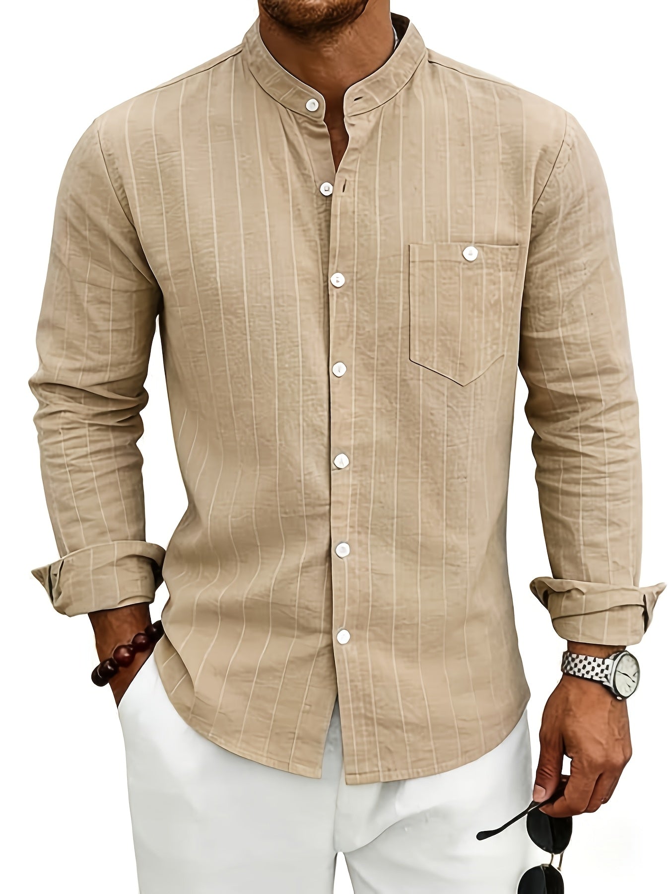 Miles | Refined Pinstripe Shirt