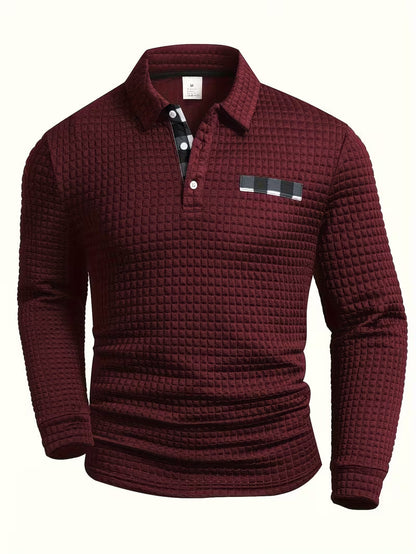 Sullivan | Stylish Plaid Pattern Button Up Shirt