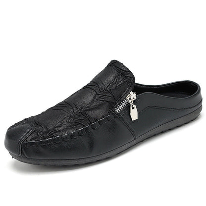 Men's Comfortable Loafers | Casual Embossed Mule