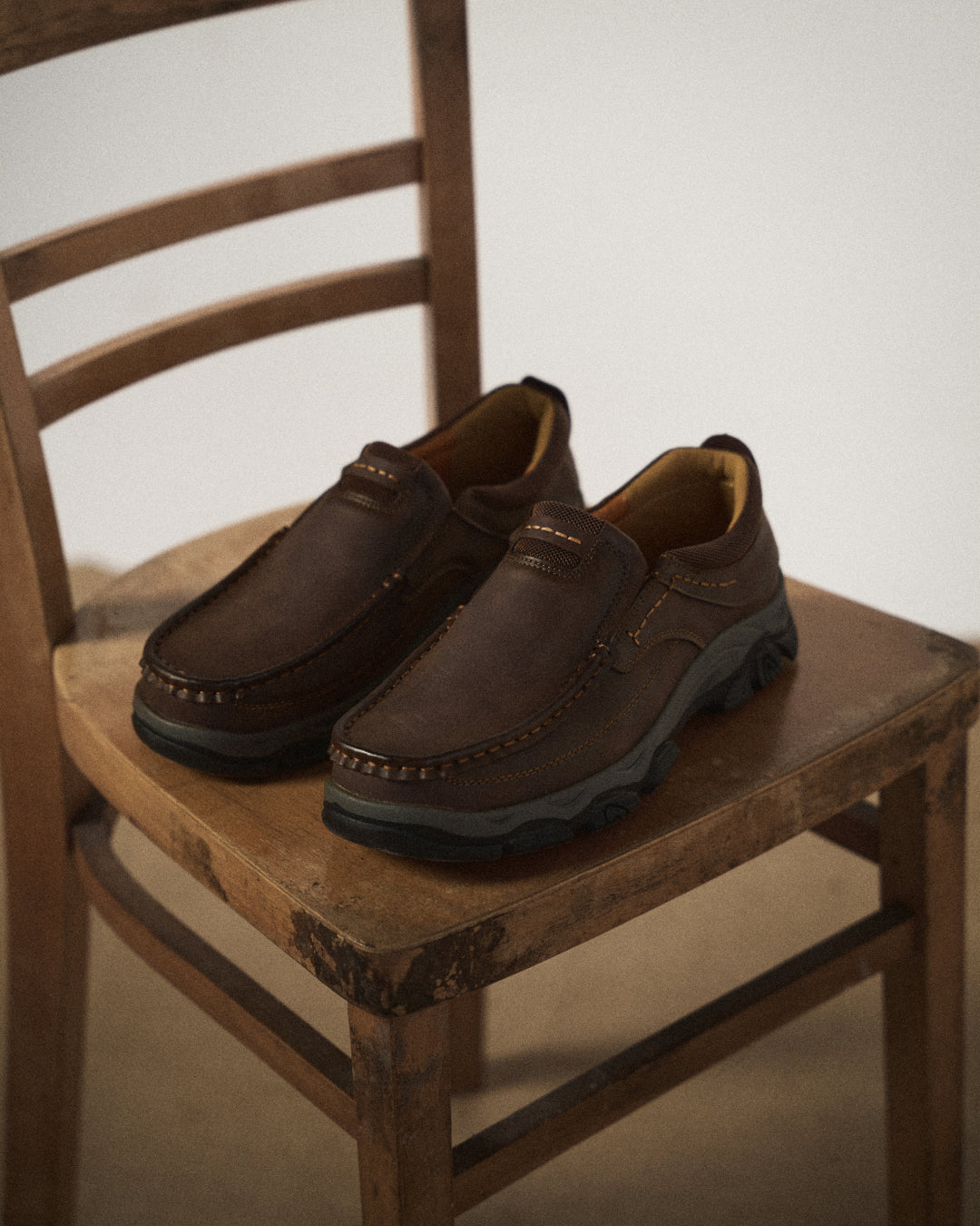 Men's Loafers| Slip-On Casual Round Toe