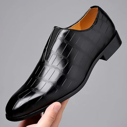 Men's Dress Shoes | Slip-On Textured Upper