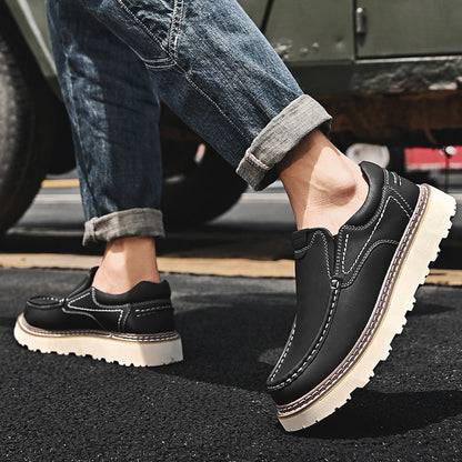 Men's Loafers | Slip-On Casual Thick Sole
