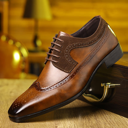 Men's Dress Shoes | Lace Up Wingtip Style
