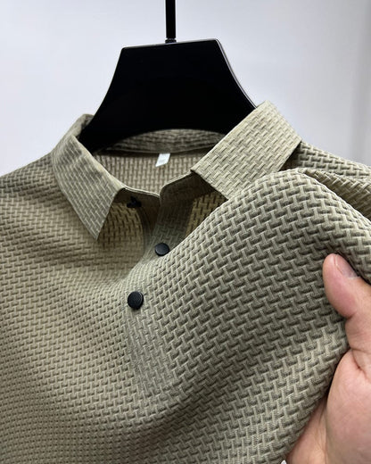 Nicolas | Stylish Button-Up Polo Shirt