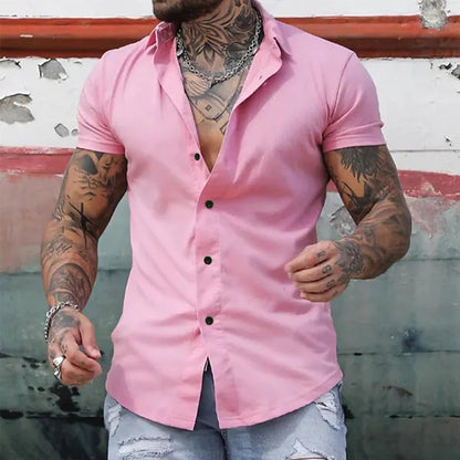 Blake | Slim Fit Short Sleeve Shirt
