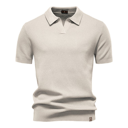 Harvey | Classic Textured Polo Shirt