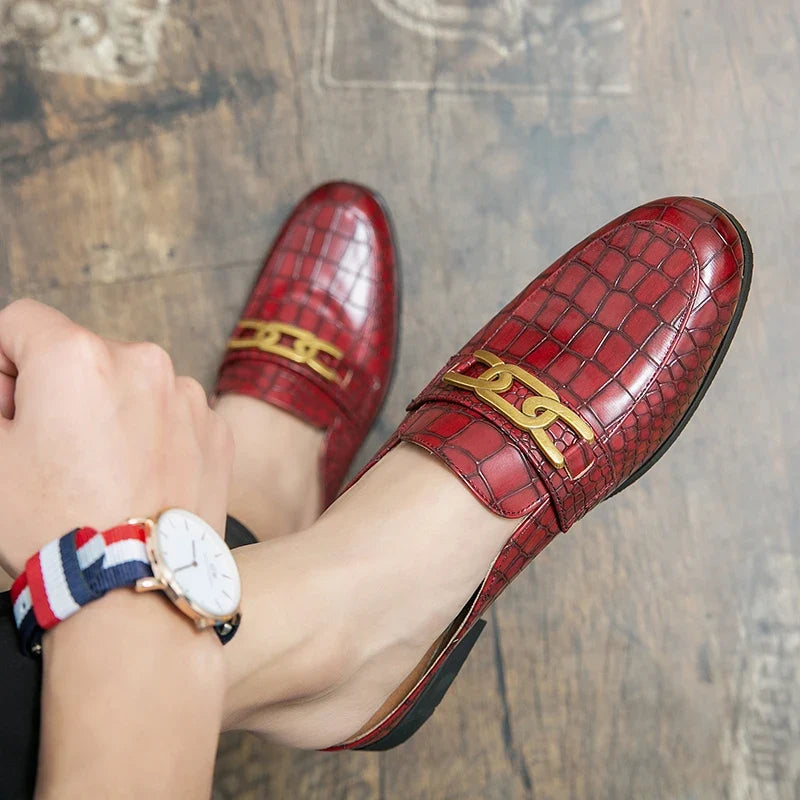 Stanley Leather Mule Loafers