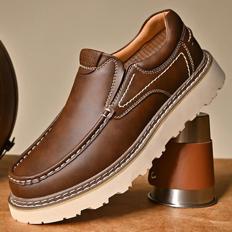 Men's Loafers | Slip-On Casual Thick Sole