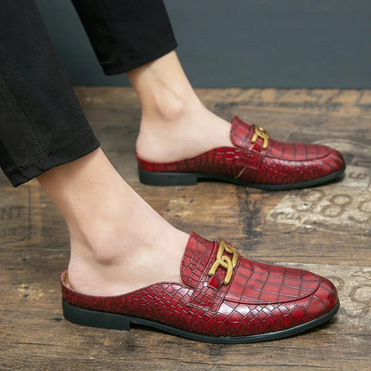 Stanley Leather Mule Loafers