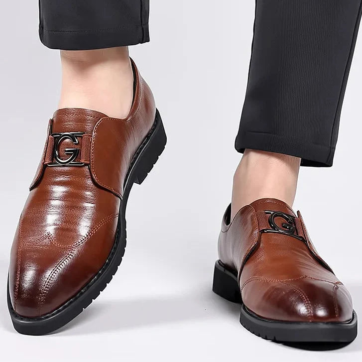Harrison Pointed Toe Bit Loafers
