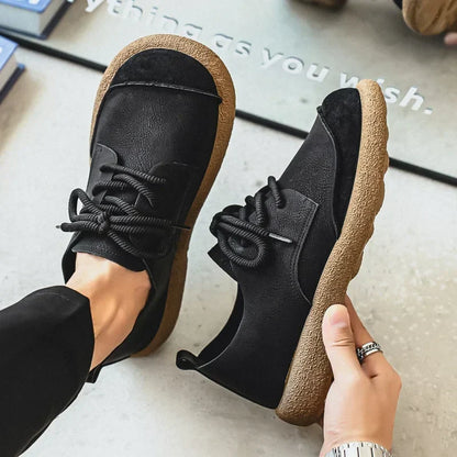 Men's Sneakers | Lace-Up Textured Toe