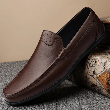 Mexican Classic Leather Loafers