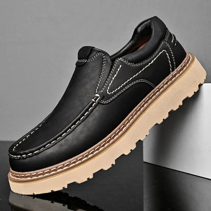 Men's Loafers | Slip-On Casual Thick Sole