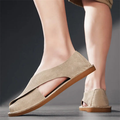 Sonny Handcrafted Leather Slippers