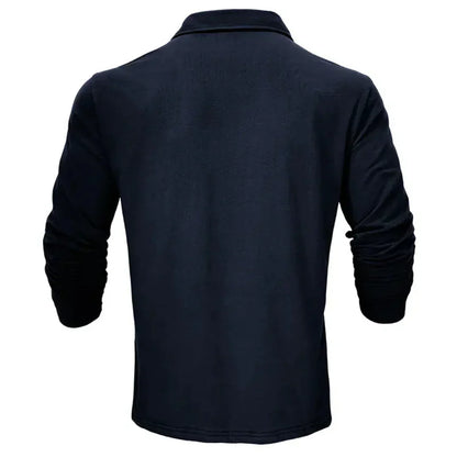 Dalton | Casual Long Sleeve Collared Polo