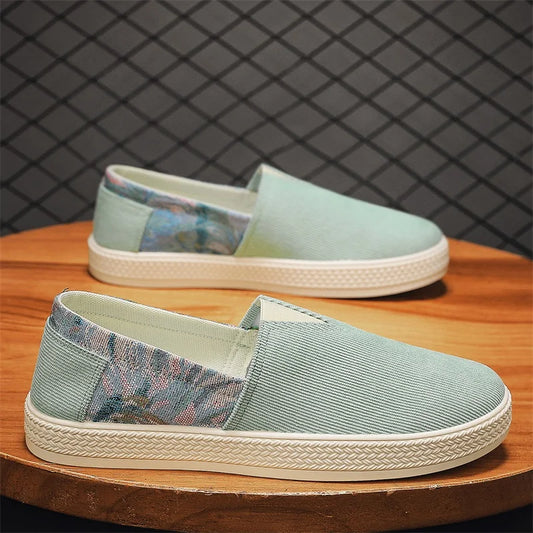 Louis Orthopedic Canvas Slip Ons