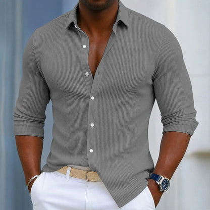 Nathan | Refined Casual Button-Up Shirt