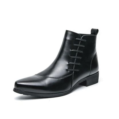 Logan Leather Chelsea Boots