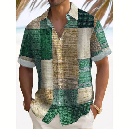 Laurent | Classic Retro Button-Down Shirt