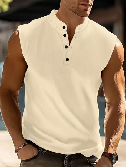 Jareth | Lightweight Breathable Sleeveless T-Shirt