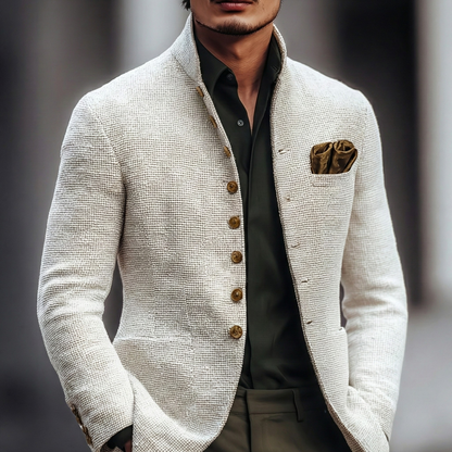Lucian | Refined Single Breasted Cardigan