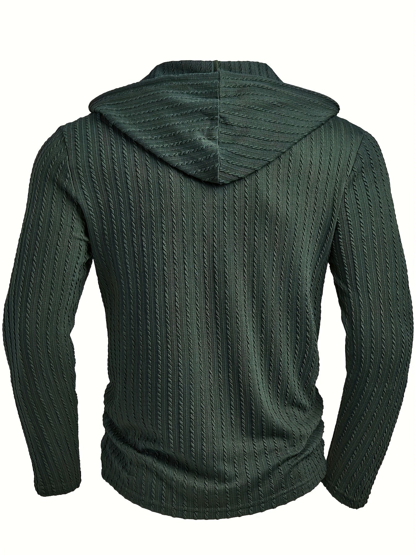 Rowan | Textured Hooded Henley