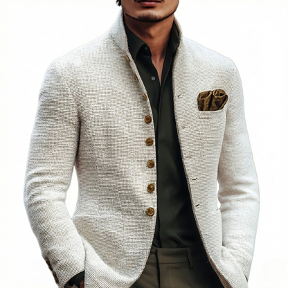 Lucian | Refined Single Breasted Cardigan