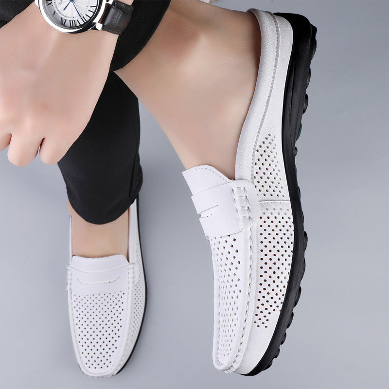 Men's Penny Loafers | Perforated