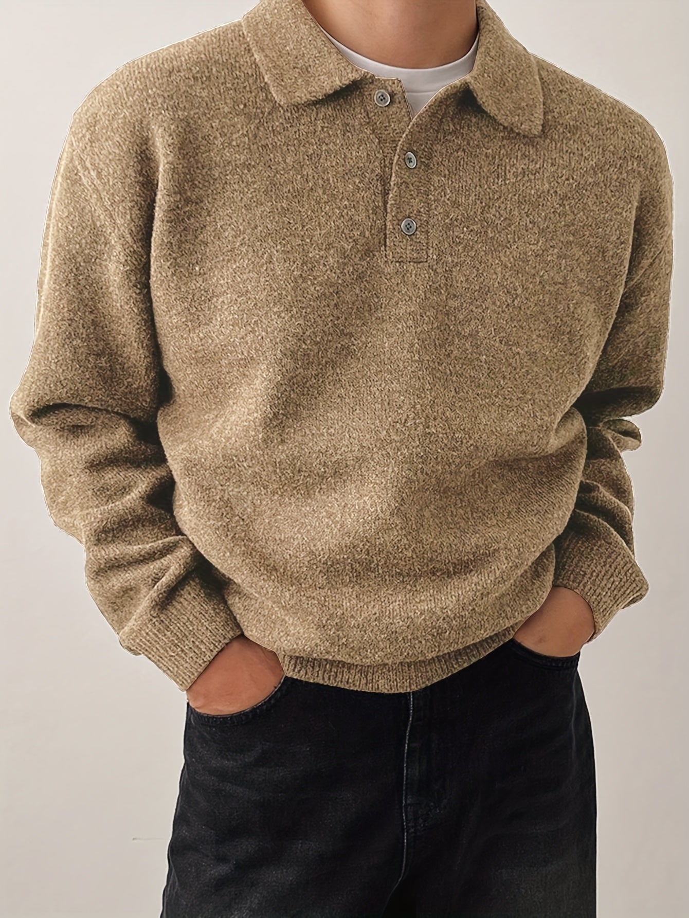 Rowan | Polo Collar Knit Sweater
