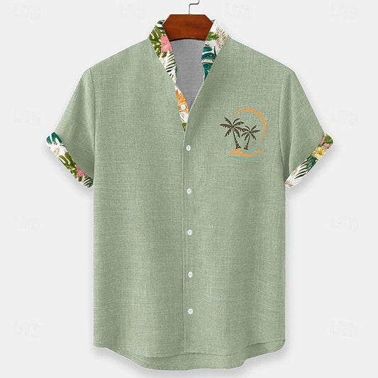 Felix | Tropical Trim Resort Shirt