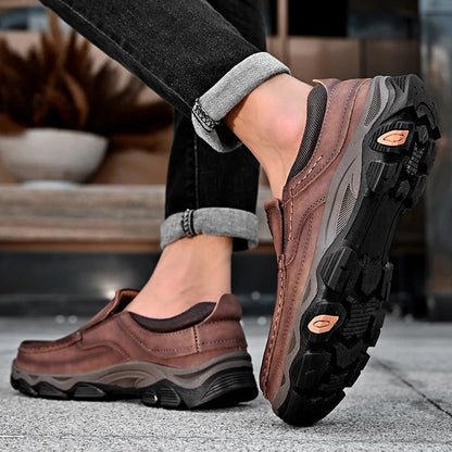 Men's Loafers| Slip-On Casual Round Toe